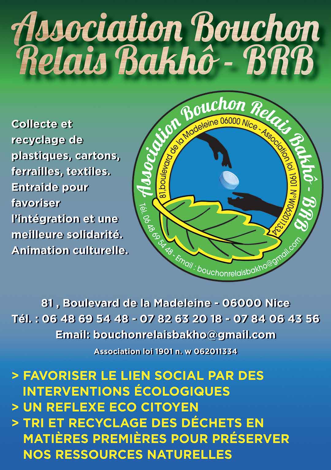 Association Bouchon Relais Bakho